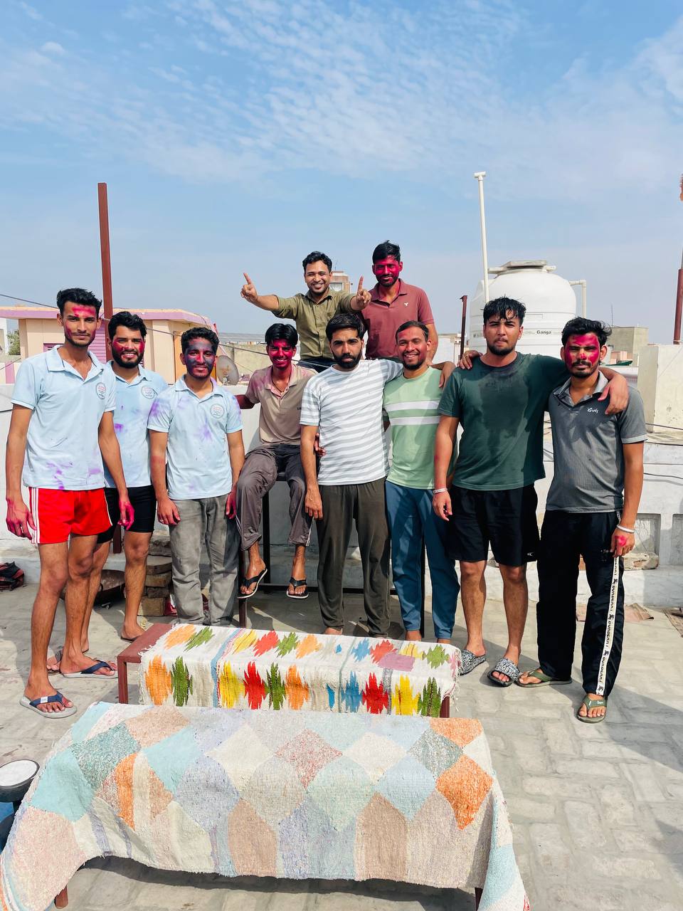 🎨 Holi Celebration Moments at Shree Shyam Boys PG & Hostel 🌈
