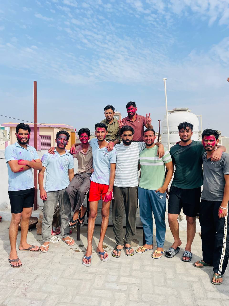 🎨 Holi Celebration Moments at Shree Shyam Boys PG & Hostel 🌈
